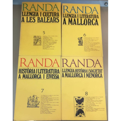 Randa. Història i literatura a les Illes Balears. Nº 5 - 27.