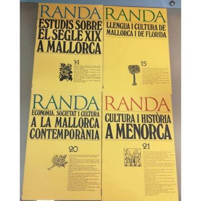 Randa. Història i literatura a les Illes Balears. Nº 5 - 27.