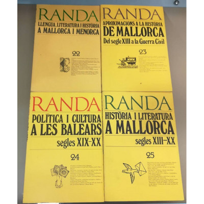 Randa. Història i literatura a les Illes Balears. Nº 5 - 27.