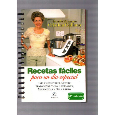 Recetas fáciles para un día especial / Cristina Galiano
