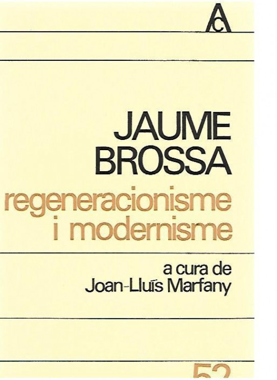 REGENERACIONISME i MODERNISME