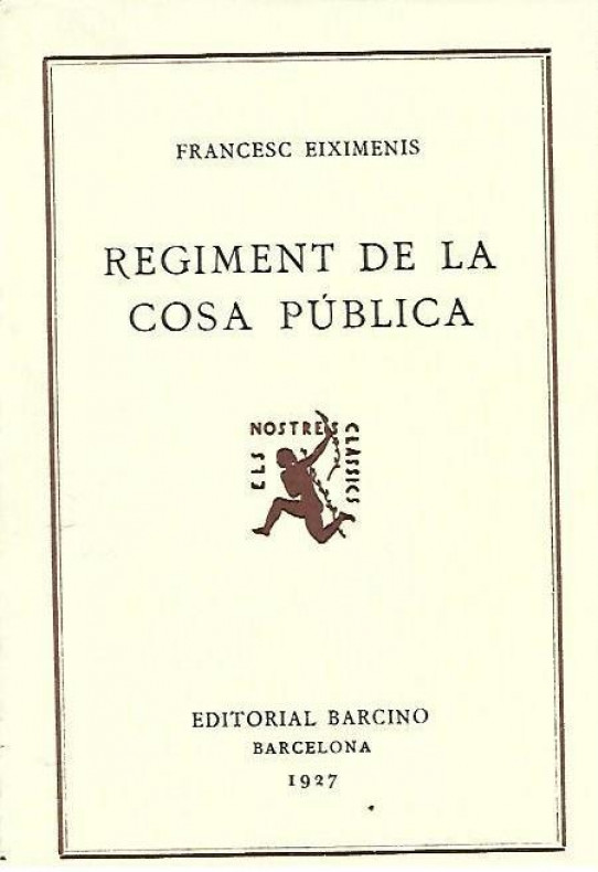 REGIMENT DE LA COSA PUBLICA