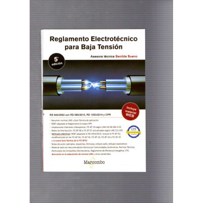 Reglamento Electotécnico para Baja Tensión / Benilde Bueno