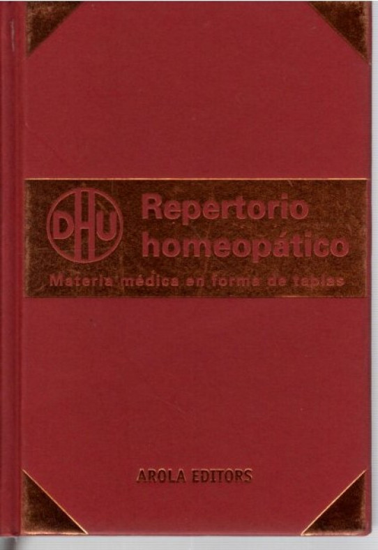 REPERTORIO HOMEOPATICO