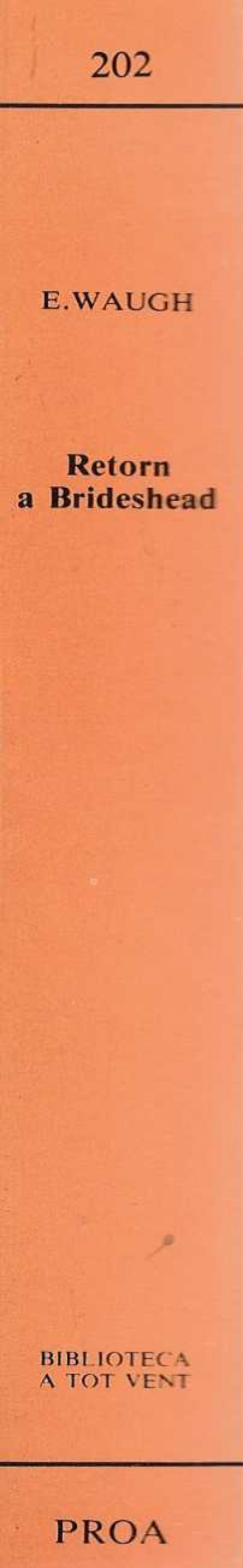 RETORN DE BRIDESHEAD