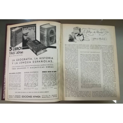 Revista Lecturas. De enero a diciembre de 1943.