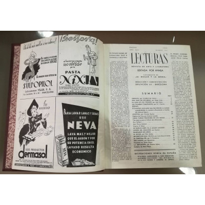 Revista Lecturas. De enero a diciembre de 1946.