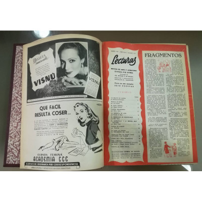 Revista Lecturas. De enero a diciembre de 1948.