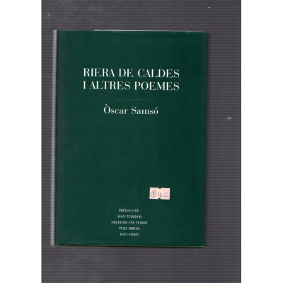 Riera de Caldes i altres poemes / Òscar Samsó