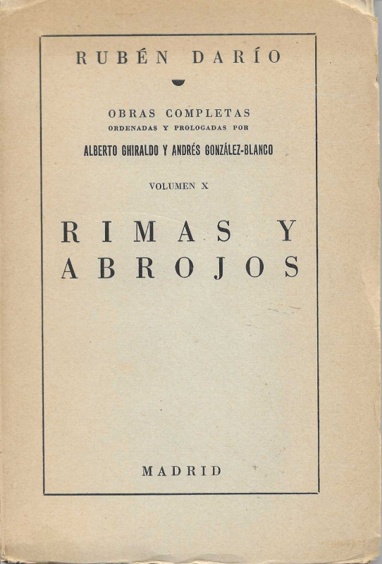 Rimas y abrojos