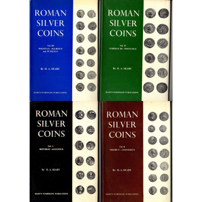 Roman silver coins I-IV / Herbert Allen Seaby