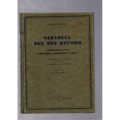 Sabadell del meu record / Marian Burguès