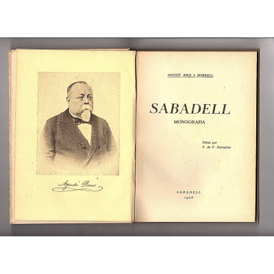 Sabadell monografia / Rius i Borrell, Agustí