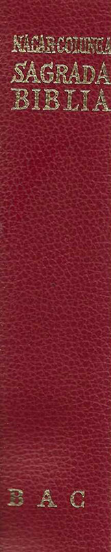 Sagrada Biblia. Biblioteca de Autores Cristianos