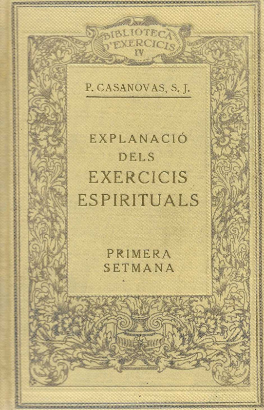 Sant Ignasi de Loyola. Biblioteca i exercicis. 9 volums (falta el volum VIII).