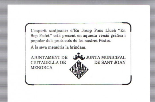 SANT JOAN!