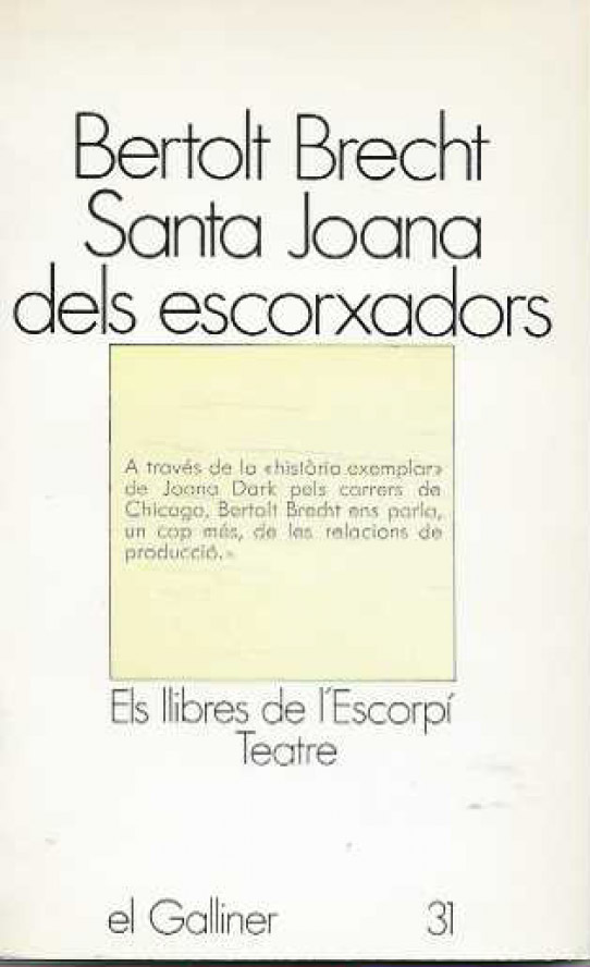 Santa Joana dels escorxadors