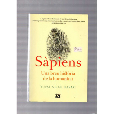 Sàpiens / Yuval Noah Harari