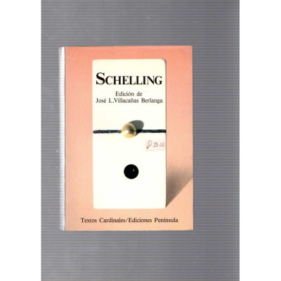 Schelling / José L. Villacañas