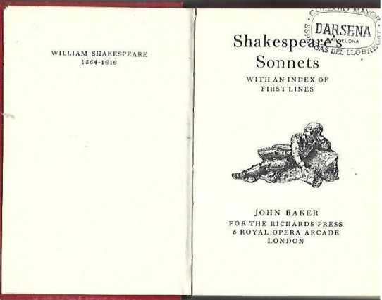 SHAKESPEARE'S SONNETS