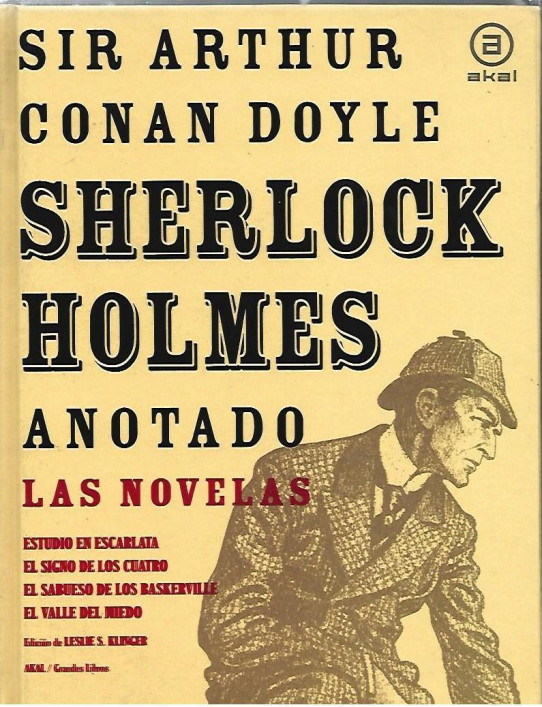 SHERLOCK HOLMES ANOTADO LAS NOVELAS