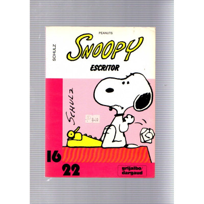 Snoopy escritor / Schulz