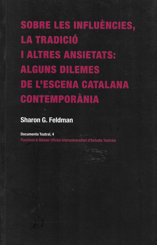 Sobre les influències, la tradició i altres ansietats: alguns dilemes de l'escnea catalana contemporània.