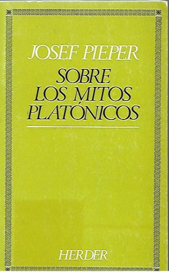 SOBRE LOS MITOS PLATONICOS
