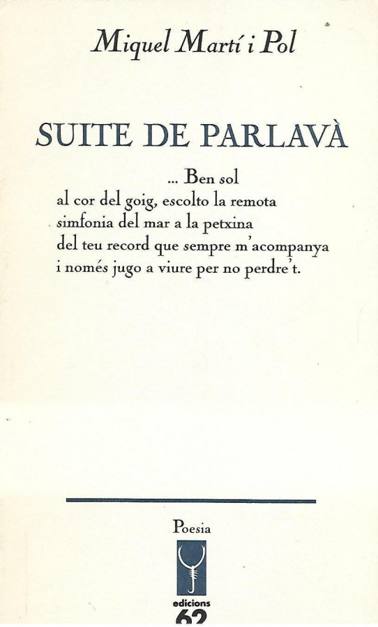 SUITE DE PARLAVA  (EN CATALÀ)