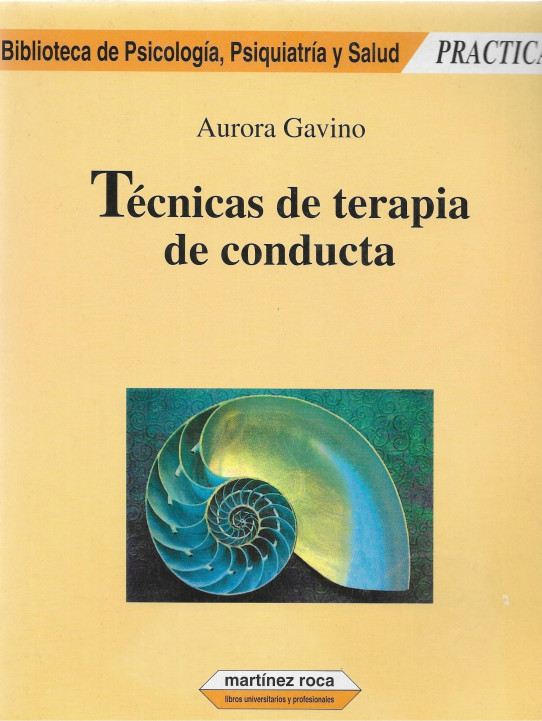 TECNICAS DE TERAPIA DE CONDUCTA