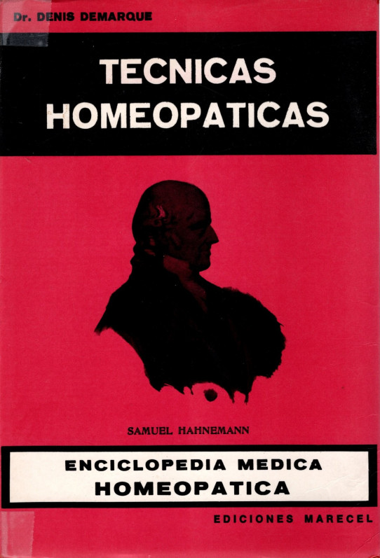 TÉCNICAS HOMEPÁTICAS