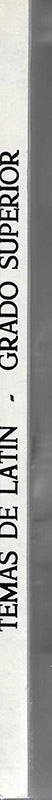 Temas de Latin. Grado superior.