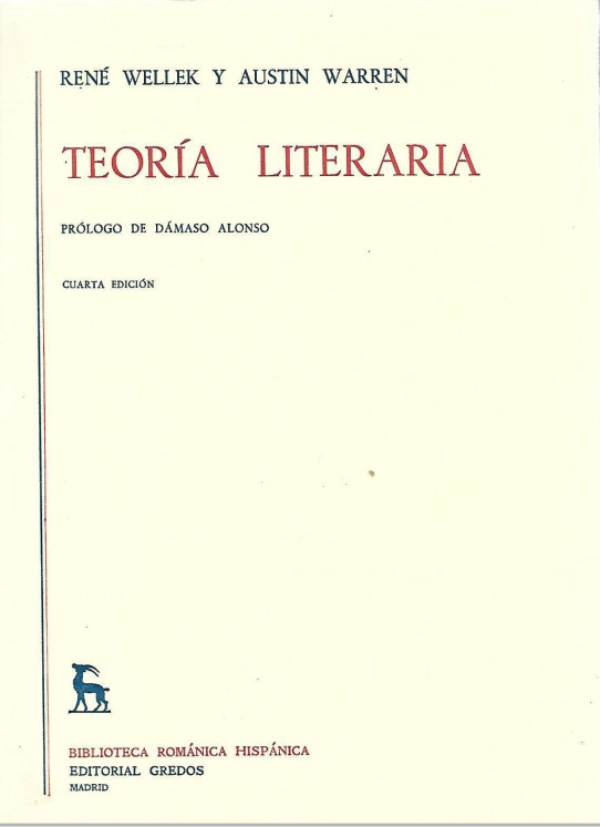 TEORIA LITERARIA