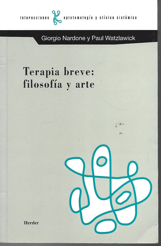 TERAPIA BREVE: FILOSOFIA Y ARTE