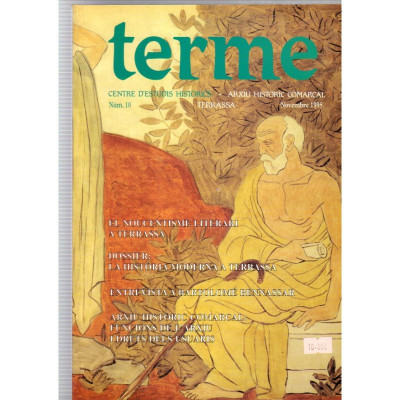 Terme (Nº10).  EL NOUCENTISME LITERARI A TERRASSA / varios autores