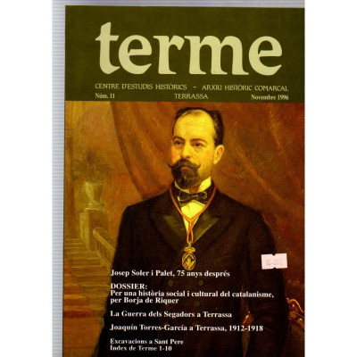 Terme (Nº11).  Josep Soler i Palet, 75 anys després / varios autores