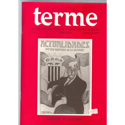 Terme (Nº5). DOSSIER: EL SALISME / varios autores