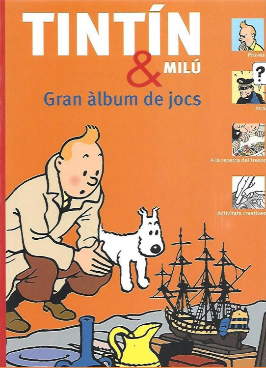 TINTIN & MILU GRAN ALBUM DE JOCS