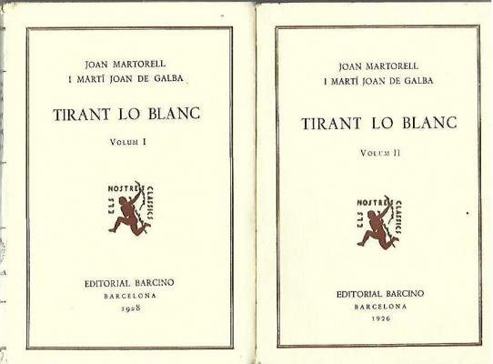 TIRANT LO BLANC  5 Volums