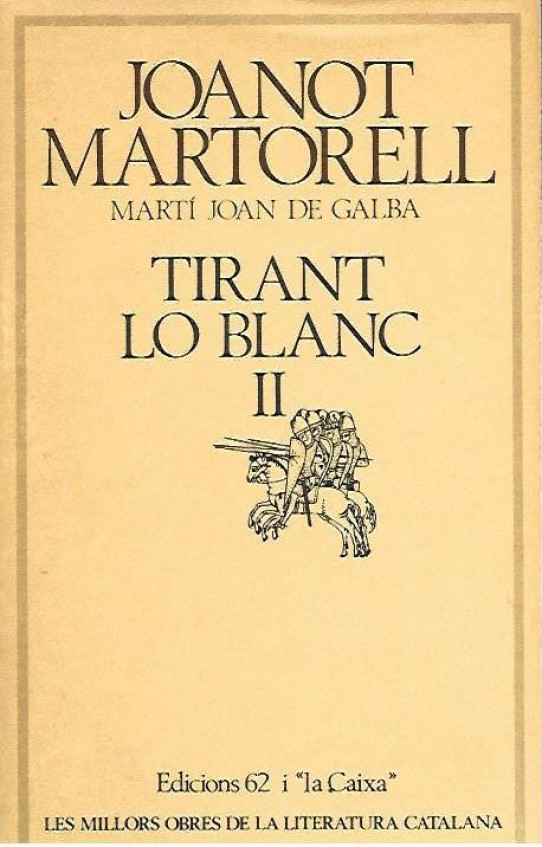 TIRANT LO BLANC Volum II