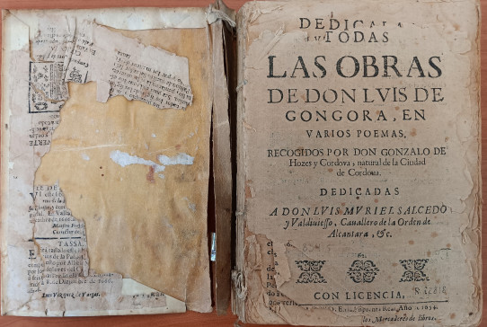 TODAS LAS OBRAS DE DON LUIS DE GONGORA, En varios poemas recogidos por Don Gonzalo de Hozes y Cordova