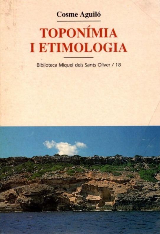 TOPONÍMIA I ETIMOLOGIA