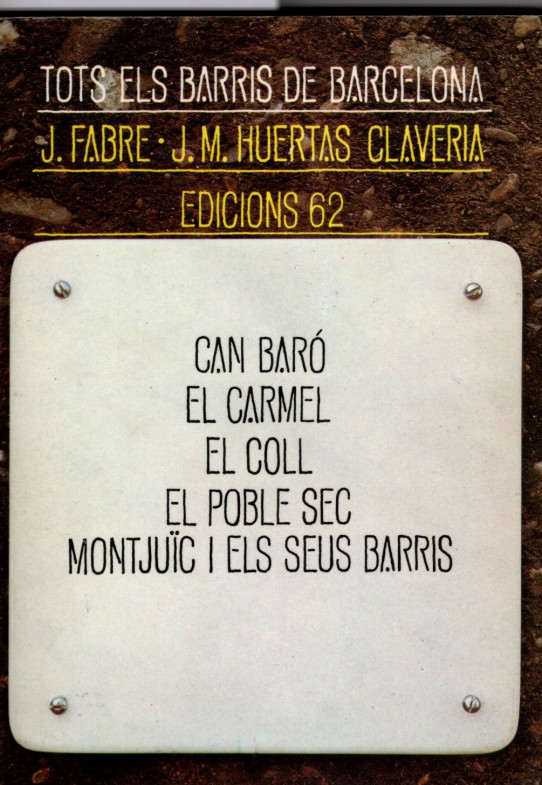 TOTS ELS BARRIS DE BARCELONA VOLUM 4