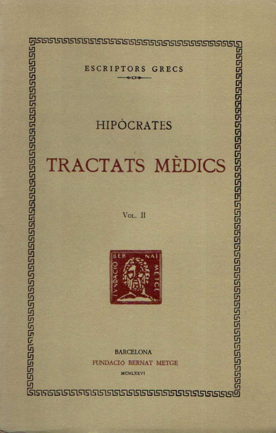 TRACTATS MÈDICS VOL. I i II