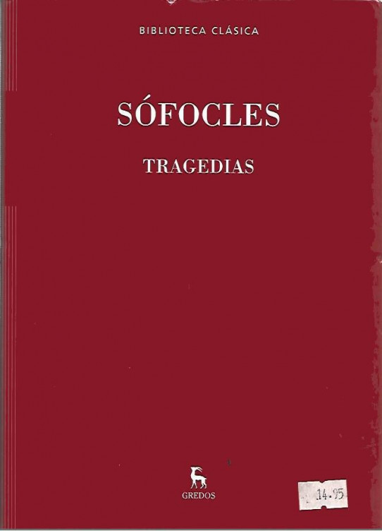 TRAGEDIAS DE SÓFOCLES