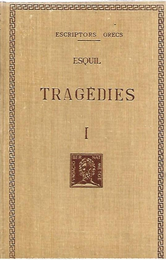 TRAGEDIES 3 Volums  (Esquil)