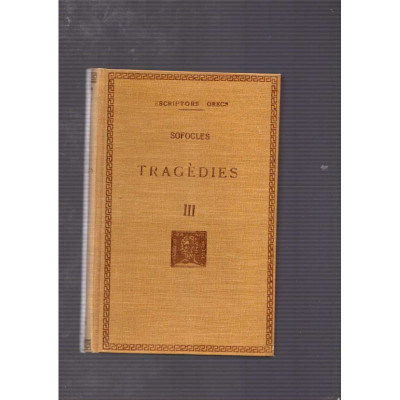 Tragèdies III / Sofocles