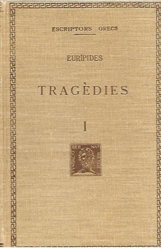 TRAGEDIES Volum I: ALCESTIS (Eurípides)