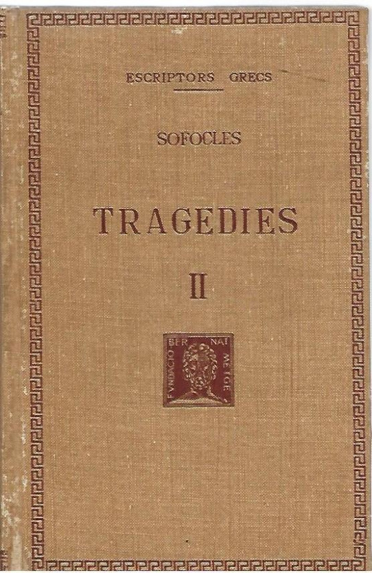 TRAGEDIES Volum II  (Sófocles)