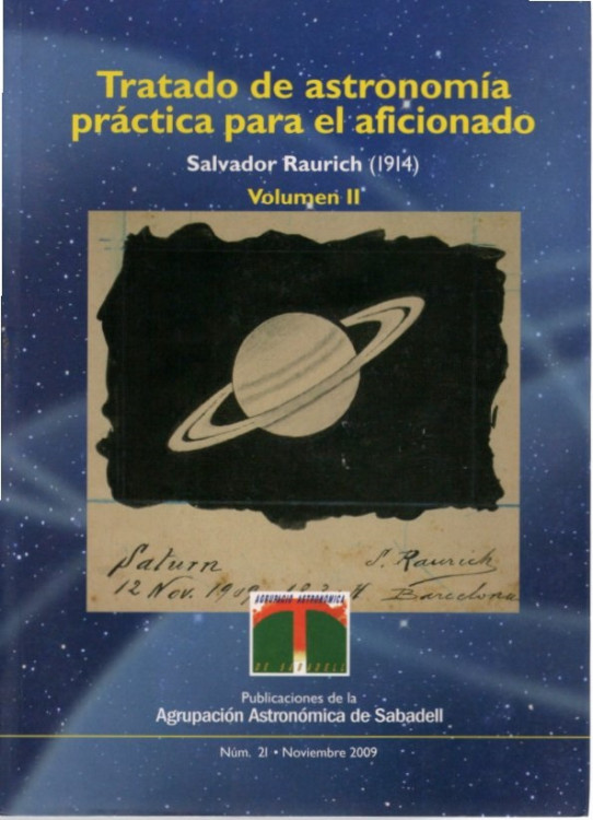 TRATADO DE ASTRONOMÍA PRÁCTICA PARA EL AFICIONADO
